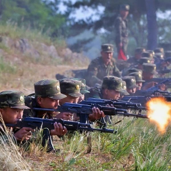 North Korea Soldiers