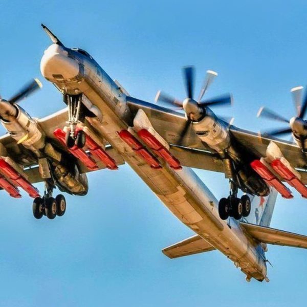 Tu-95 Bomber from Russia.