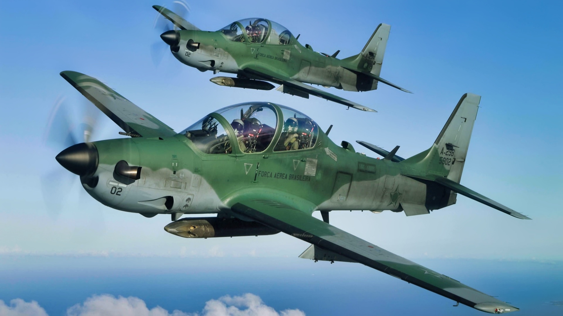 A-29 Super Tucano from Brazil