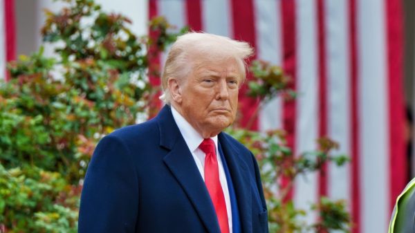 President Donald J. Trump delivers remarks on the Administration’s tariff plans at a “Make America Healthy Again” event, Wednesday, April 2, 2025, in the White House Rose Gardent. (Official White House Photo by Abe McNatt)