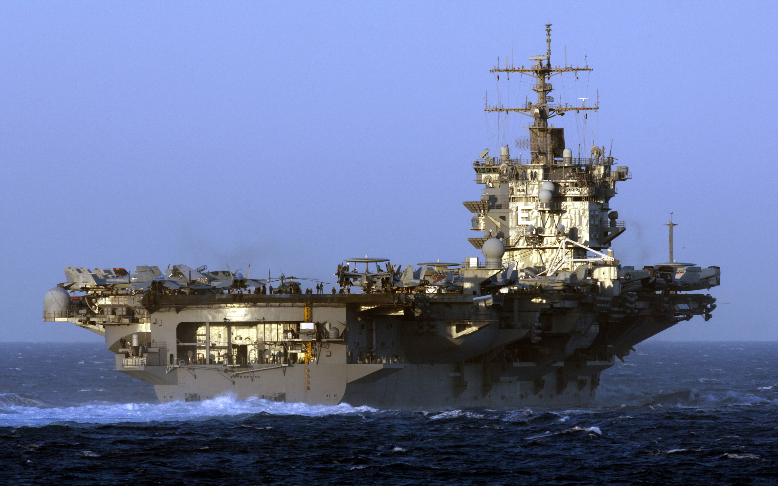 USS Enterprise. Image Credit: Creative Commons.