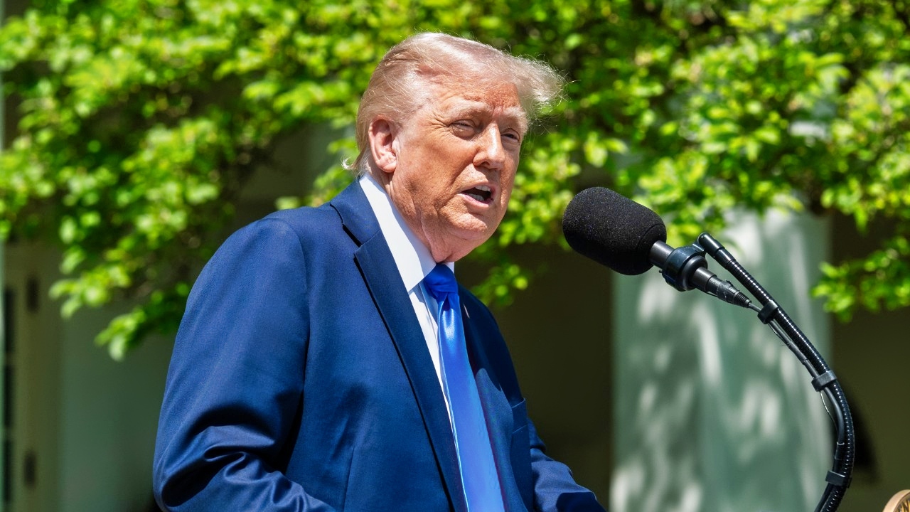 Donald Trump Giving Remarks