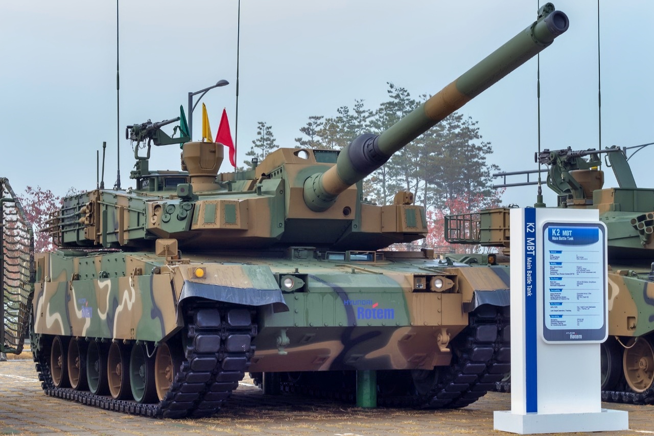 K2 Black Panther Tank from South Korea