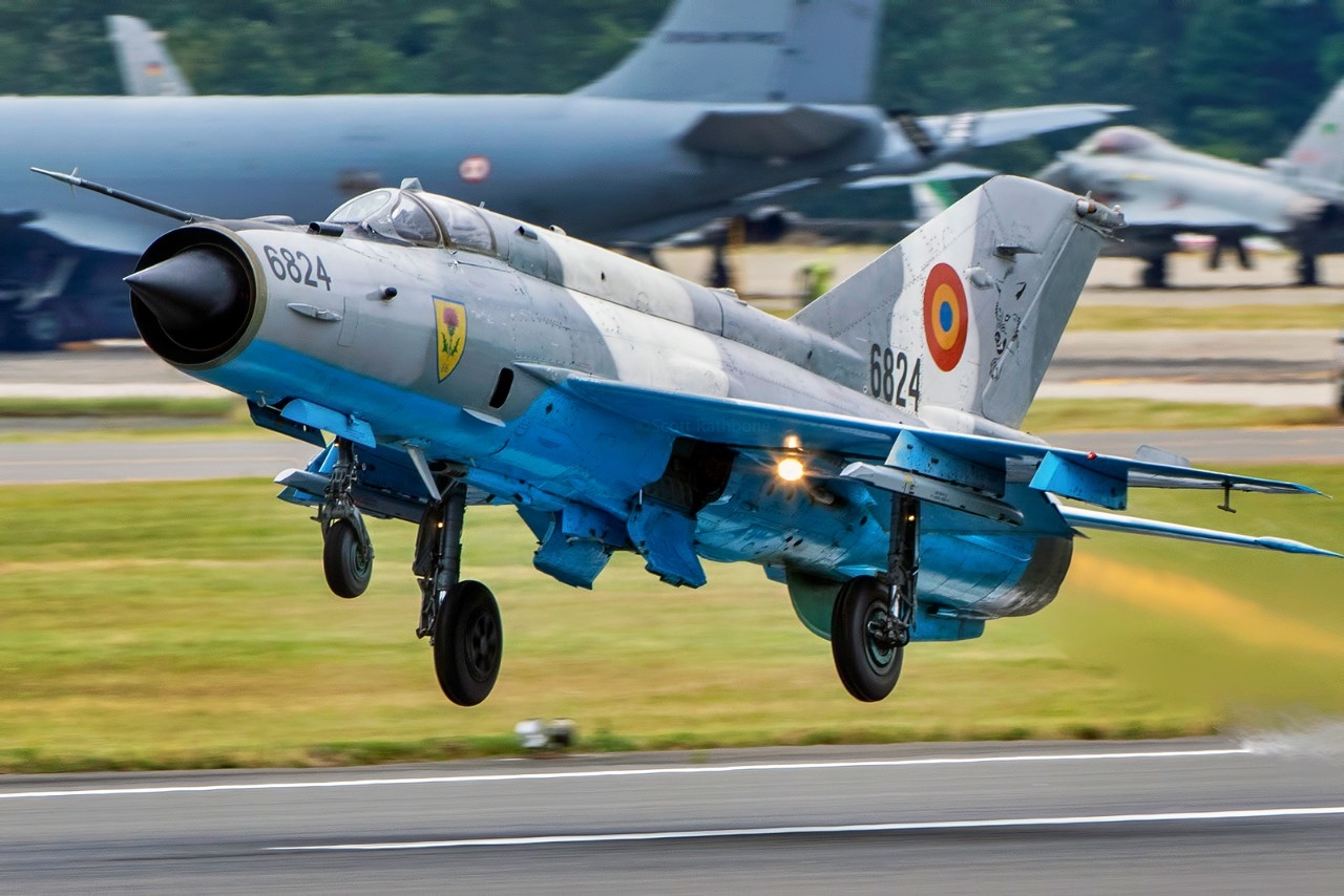 MiG-21 Fighter from Russia.