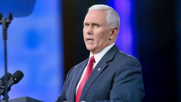 Vice President of the United States Mike Pence speaking at the 2017 Conservative Political Action Conference (CPAC) in National Harbor, Maryland. By Gage Skidmore.