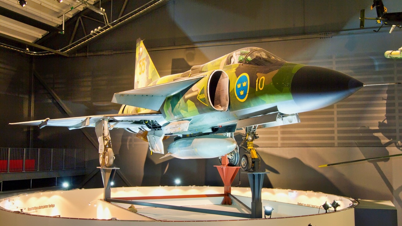 Saab 37 Viggen Fighter