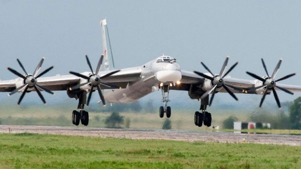 Tu-95 Bomber Russian Air Force