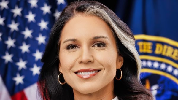Official portrait of the Director of National Intelligence, Tulsi Gabbard