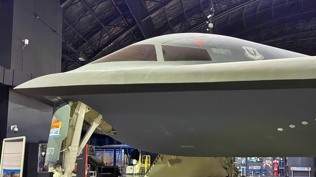 B-2 Bomber At U.S. Air Force Museum