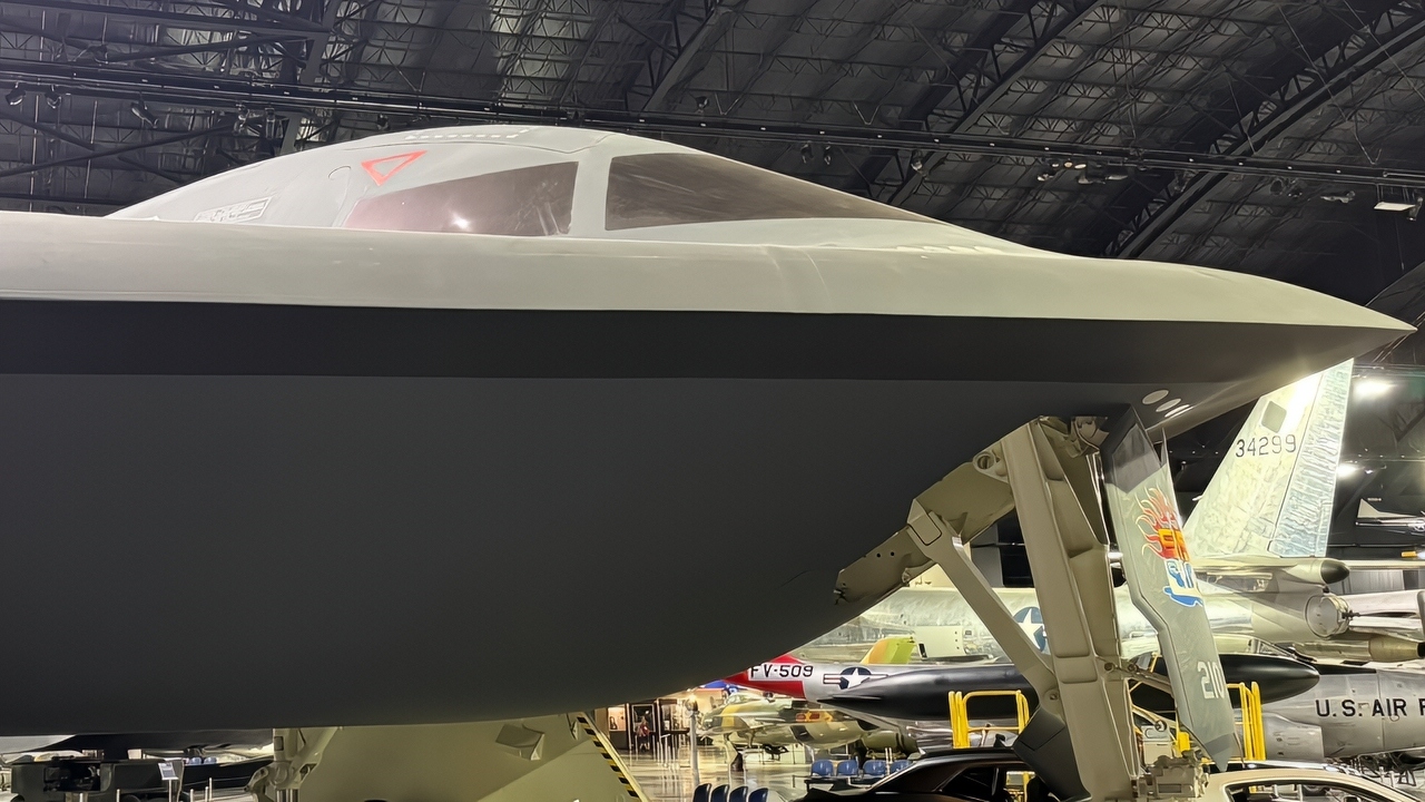 B-2 Bomber Really Close Up National Security Journal Photo