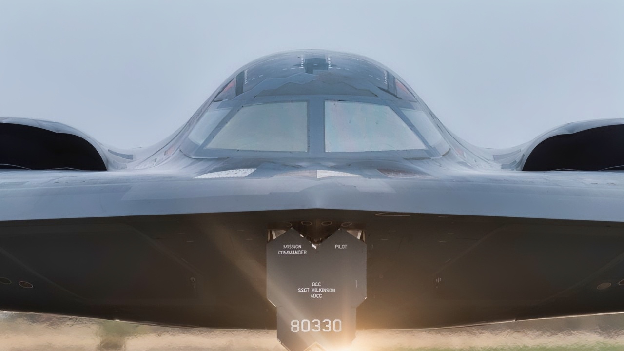 A B-2 Spirit Stealth Bomber, assigned to the 509th Bomb Wing, Whiteman Air Force Base, Missouri, taxis down a flight line, Oct 24, 2019. Total Force Airmen at Whiteman AFB are ready to execute the mission anytime, anywhere. (U.S. Air Force photo by Senior Airman Thomas Barley)