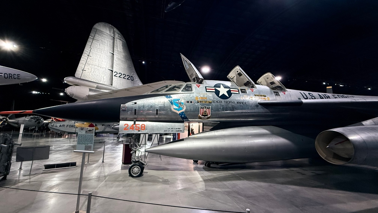 B-58 Hustler in the Air Force Museum