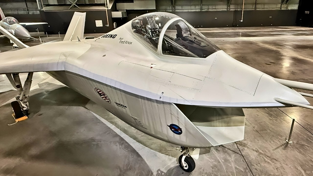Boeing X-32 Really Up Close from National Security Journal (NSJ) 2025