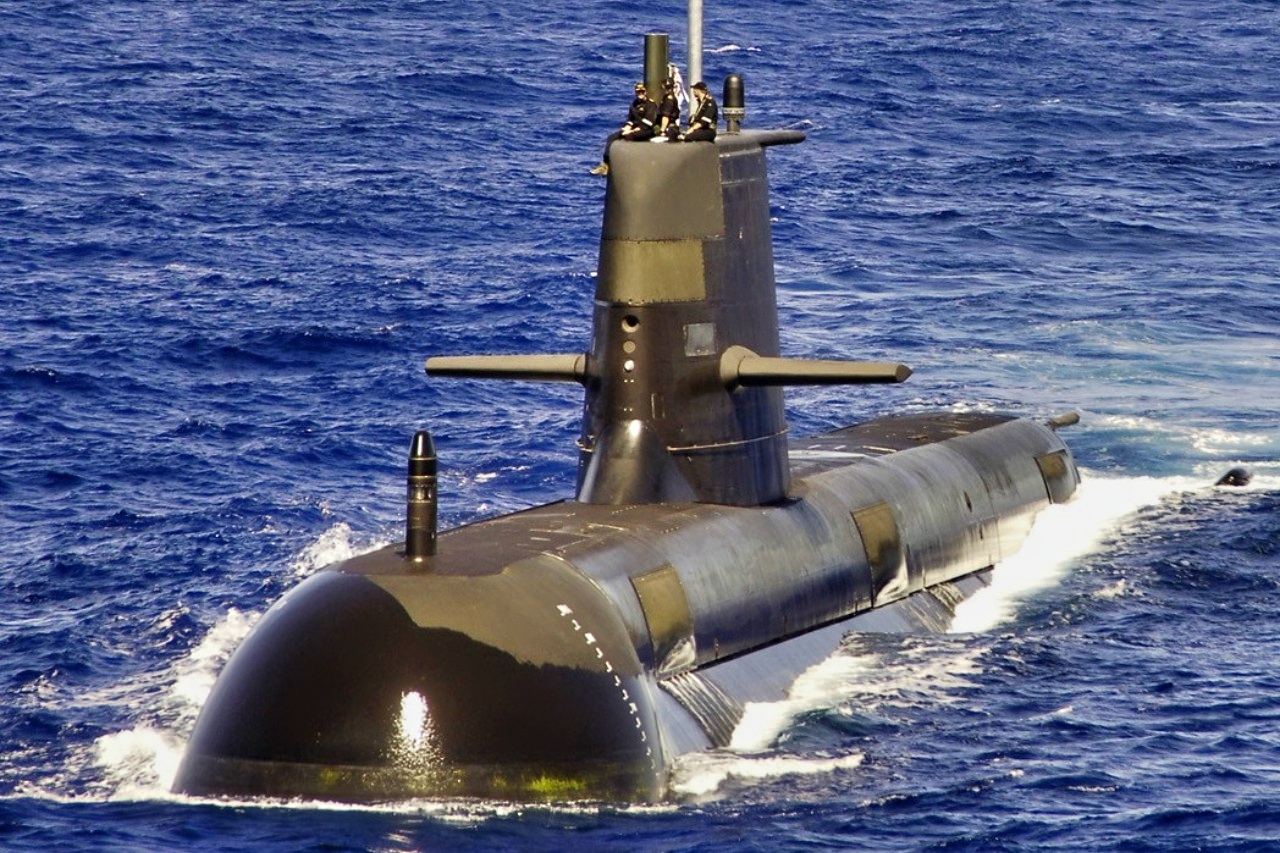 (July 25, 2006)- The Australian Submarine HMAS Rankin (Hull 6) and the Los Angeles Class attack submarine USS Key West (SSN-722) prepare to join a multinational formation with other ships that participated in the Rim of the Pacific exercise. To commemorate the last day of RIMPAC, participating country's naval vessels fell into ranks for a photo exercise. RIMPAC includes ships and personnel from the United States, Australia, Canada, Chile, Japan, Peru, the Republic of Korea, and the United Kingdom. RIMPAC trains U.S. allied forces to be interoperable and ready for a wide range of potential combined operations and missions. Abraham Lincoln Carrier Strike Group are currently underway on a scheduled Western Pacific deployment. U.S. Navy photo by Mass Communications Specialist Seaman James R. Evans (RELEASED)