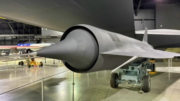 D-21 Drone in U.S. Air Force Museum