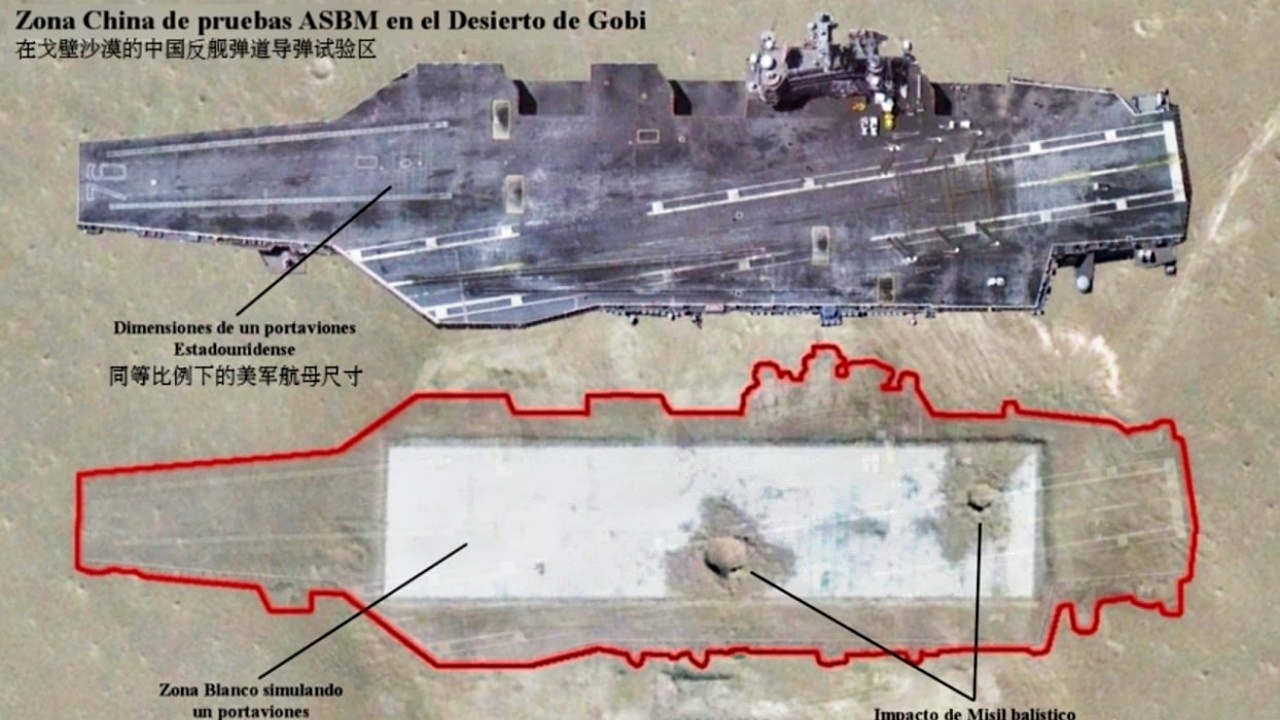 DF-26 China Missile Attack on Aircraft Carrier cut out.