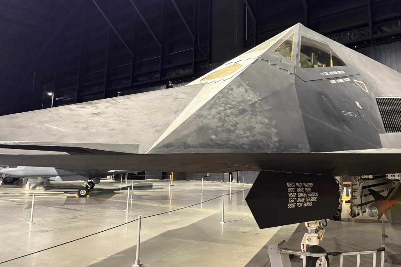 F-117 As Close As We Can Get