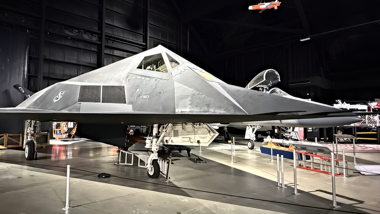 F-117 Stealth Fighter Static Display