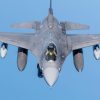 A U.S. Air Force F-16 Fighting Falcon flies over the U.S. Central Command area of responsibility Oct. 14, 2020. The F-16 Fighting Falcon is a compact, multirole fighter aircraft that has proven itself in both air-to-air combat and air-to-surface attack. (U.S. Air Force photo by Senior Airman Duncan C. Bevan)