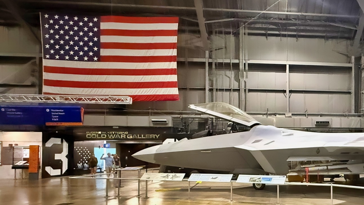 F-22A Raptor in the Air Force Museum NSJ Photo