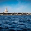 Ford-Class Aircraft Carrier U.S. Navy at Sea
