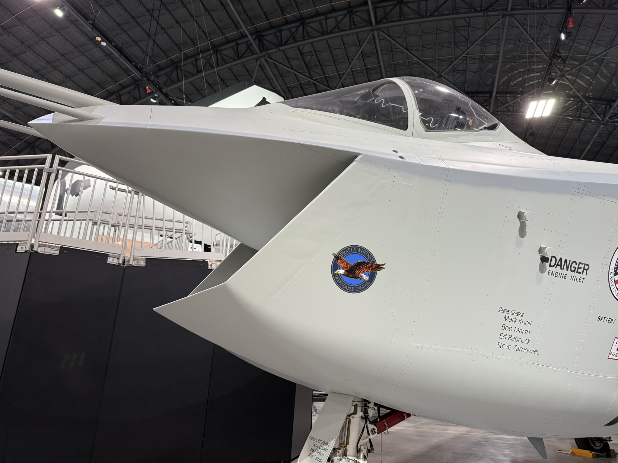 Boeing X-32 National Security Journal Photo. Taken on 7/19/2025.