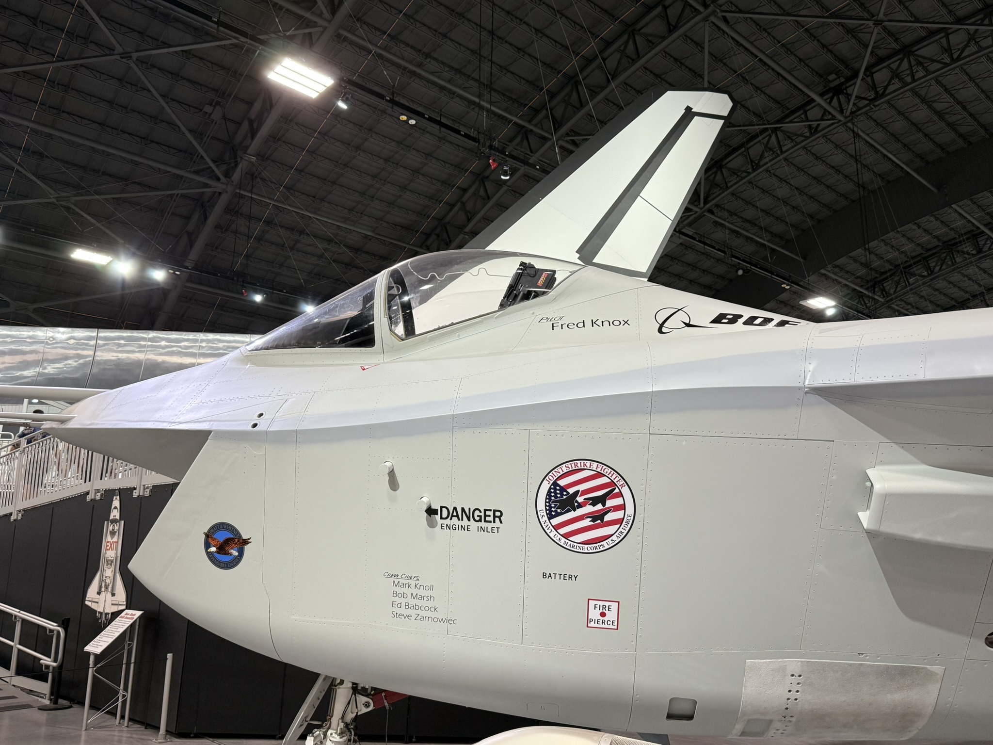 Boeing X-32 National Security Journal Photo. Taken on 7/19/2025.