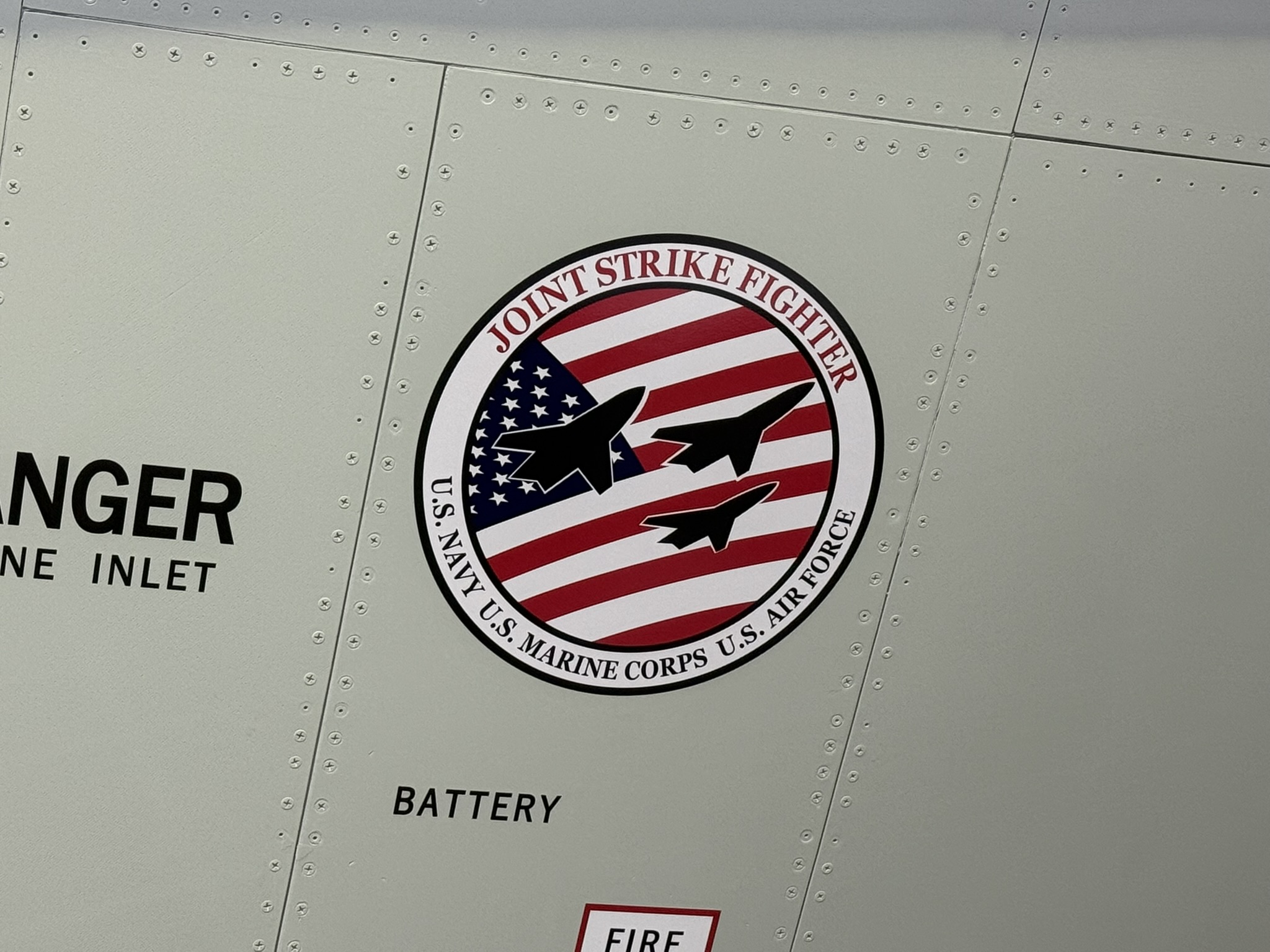 Boeing X-32 National Security Journal Photo. Taken on 7/19/2025.