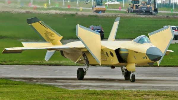 J-20 Fighter from China Mighty Dragon