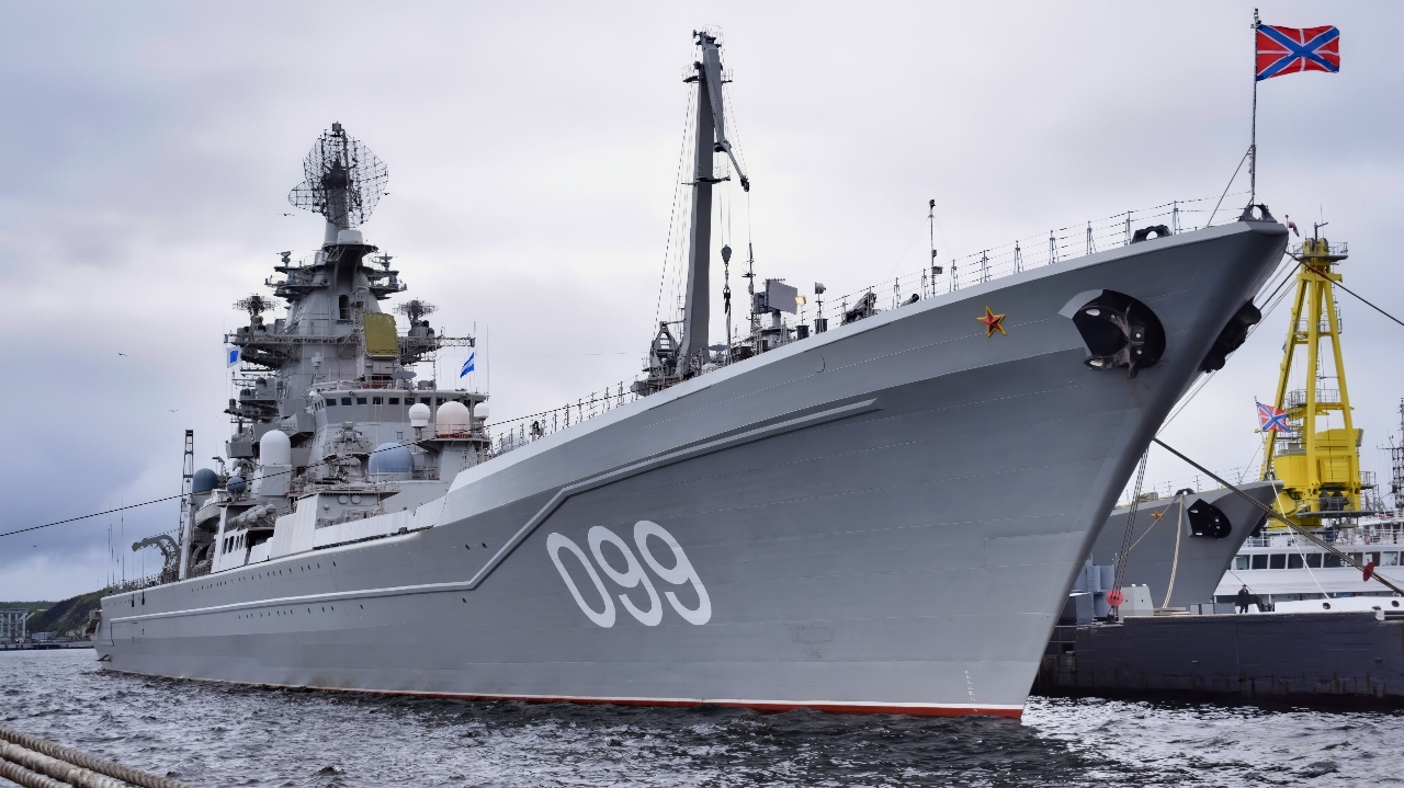 Kirov-Class Russian Navy Cleaned Up