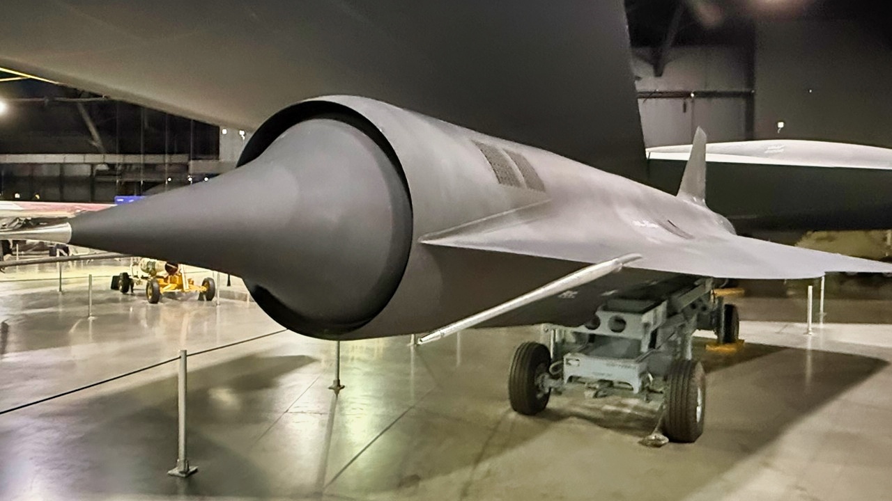 Mach 3 D-21 Drone at the U.S. Air Force Museum