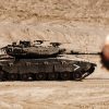 Merkava Tank Firing