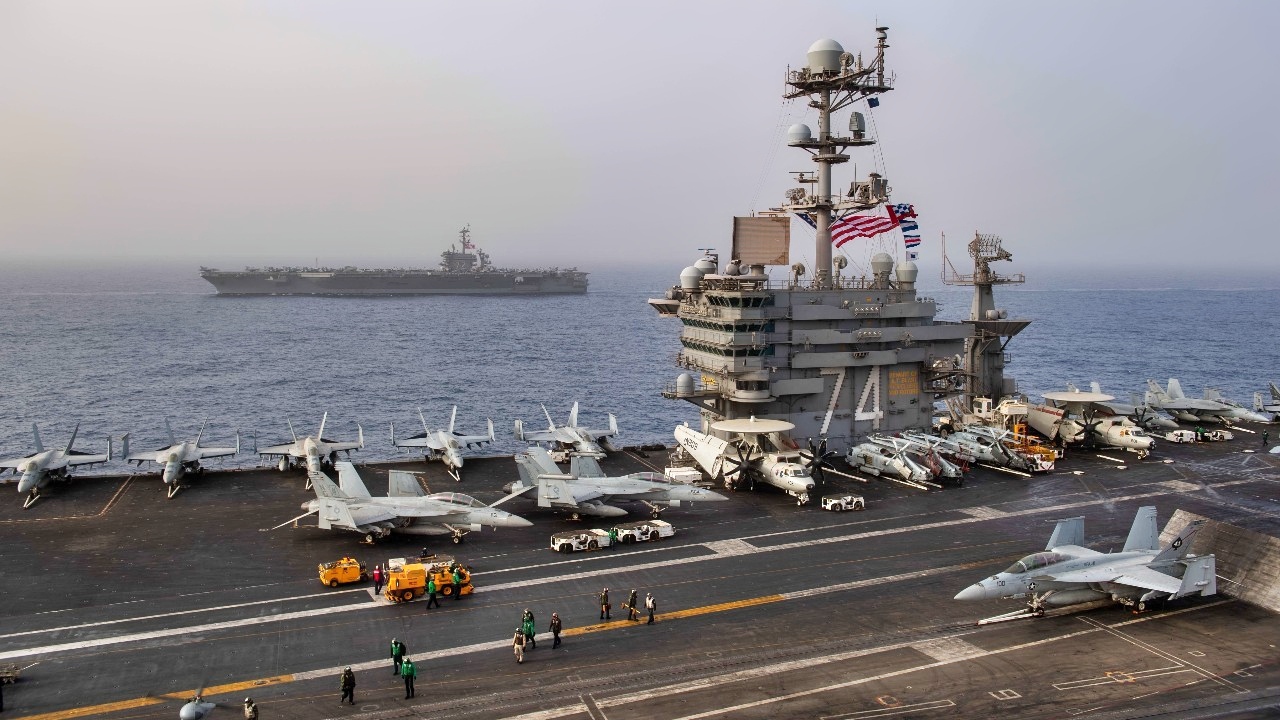 U.S. Navy Aircraft Carrier