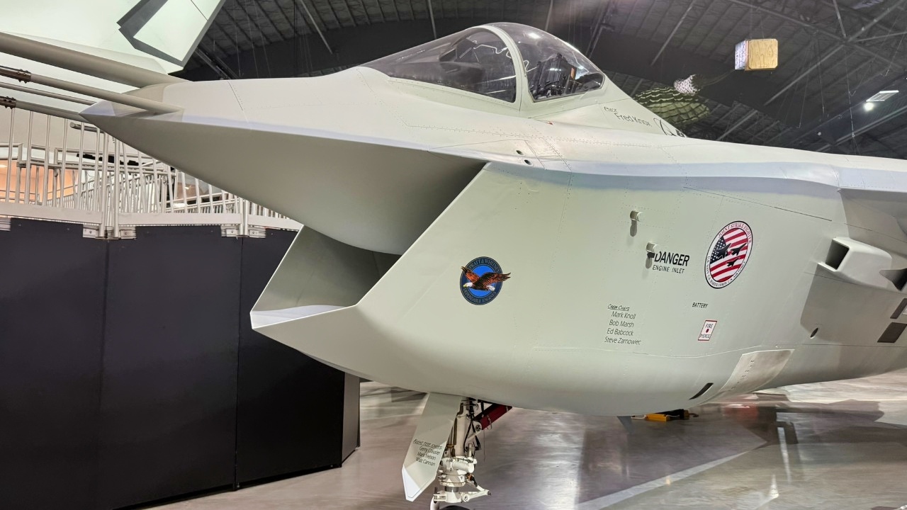 Up Close to Boeing X-32 Fighter