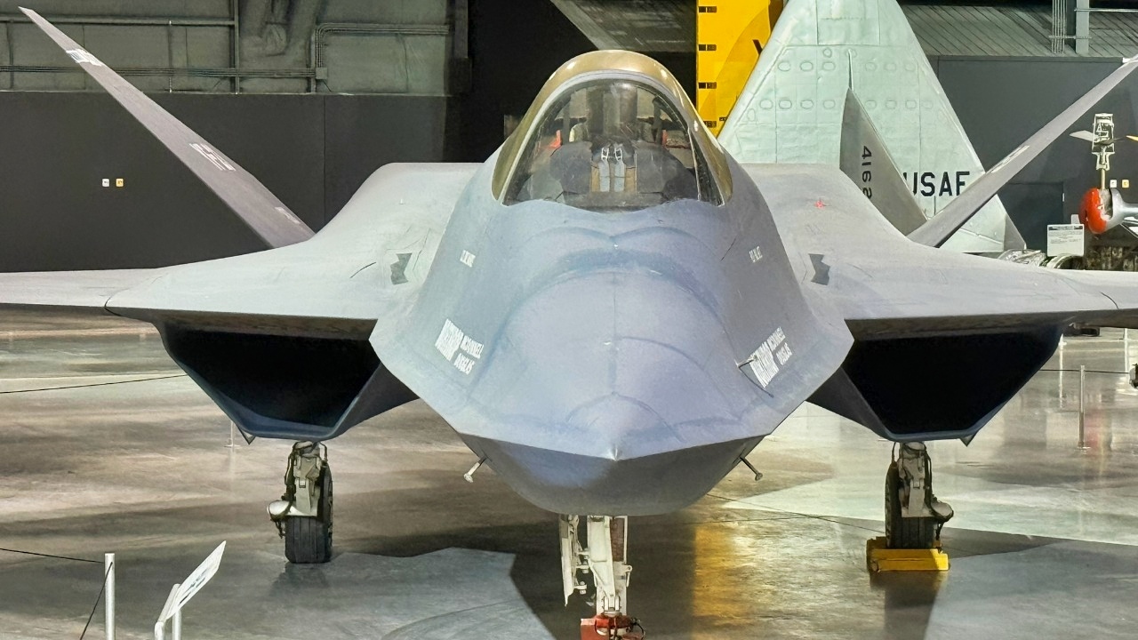 YF-23 at U.S. Air Force Museum Photo by NSJ
