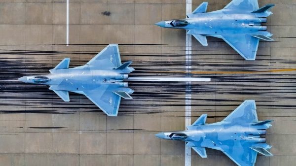 Chinese J-20 Fighters