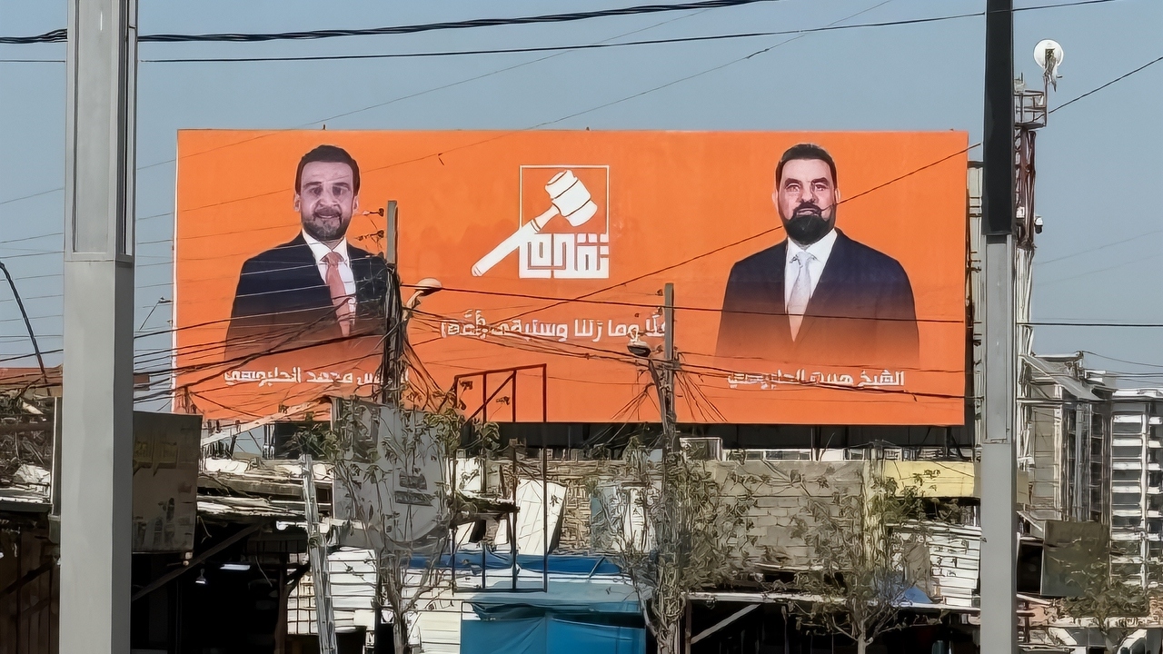 Election poster in Fallujah. Image Credit: Michael Rubin from AEI