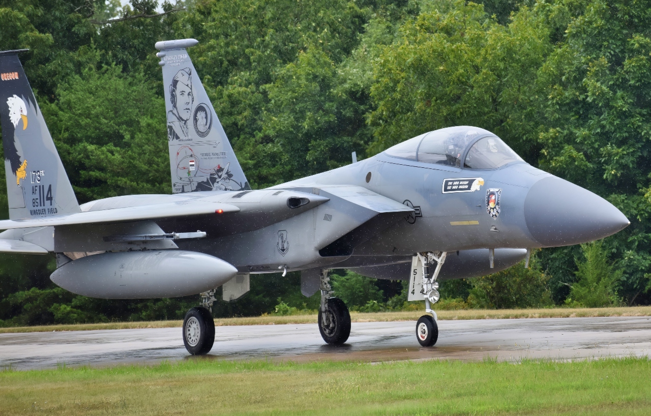 F-15C Fighter on the Tarmac