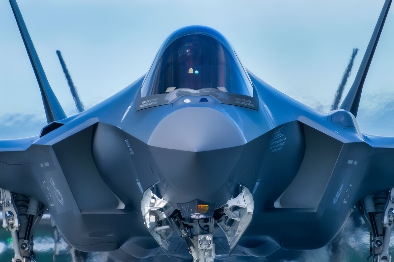 U.S. Air Force aircraft participate in a capabilities demonstration in honor of the U.S. Air Force's 75th Anniversary at Eielson Air Force Base, Alaska, Aug. 12, 2022. Aircraft, including F-35A Lightning II, F-16 Fighting Falcon and F-22 Raptor aircraft, participated in the 75-fighter jet formation. (U.S. Air Force photo by Tech. Sgt. Timothy Moore)