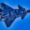 J-20 Fighter In New Paint Scheme