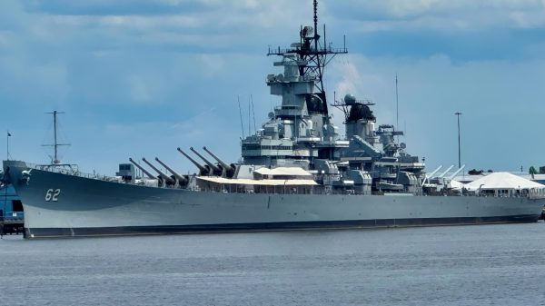 USS New Jersey Full Profile Battleship