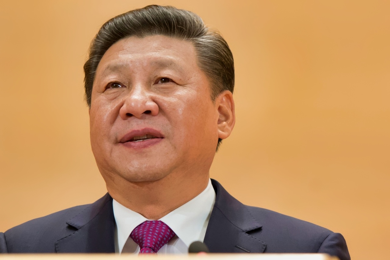 Xi Jinping President of the People's Republic of China speak's at a United Nations Office at Geneva. 18 january 2017. UN Photo / Jean-Marc Ferré