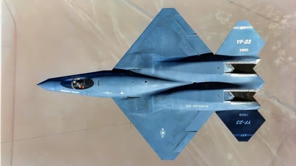 YF-23 Above the Clouds