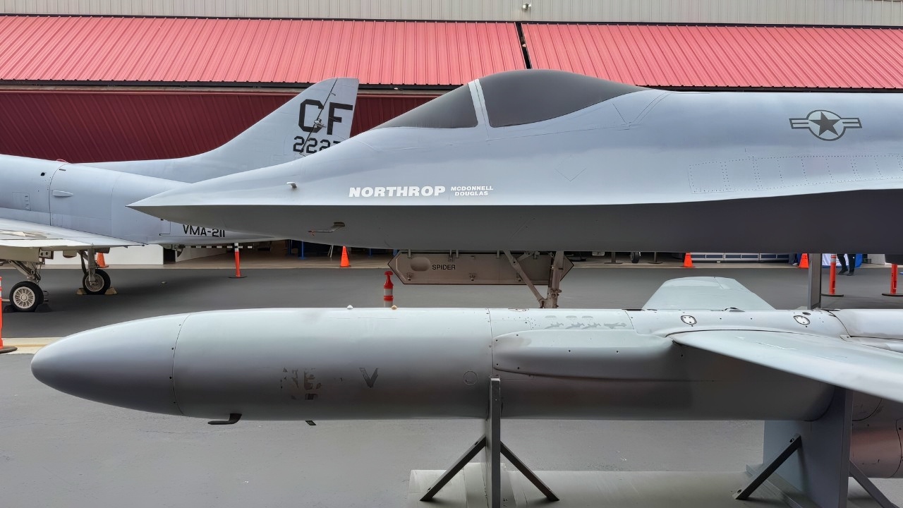 YF-23A Black Widow II Stealth Fighter in Torrance