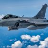 A French Air and Space Force Rafale C from Mont-de-Marsan, Fighter Regiment 2/30, Normandie-Niémen, receives fuel from a U.S. Air Force KC-135 Stratotanker from the 100th Air Refueling Wing, RAF Mildenhall, England, during exercise Atlantic Trident 25 over Finland, June 26, 2025. Atlantic Trident 25 is a recurring multinational training exercise between the U.S., U.K. and France to train in an interoperable environment, refining operational integration and ensuring Allied forces can seamlessly secure the Euro-Atlantic region. Finland hosted this iteration of the training series for the first time. (U.S. Air Force photo by Senior Airman Christopher Campbell)