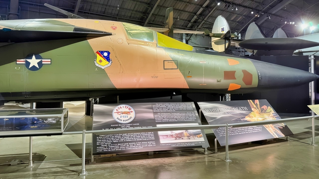 F-111 In USAF Museum July 2025 NSJ Image