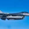 A U.S. Air Force F-16 Fighting Falcon from the 52nd Fighter Wing, Spangdahlem Air Base, Germany, flies during an Agile Combat Employment movement over Poland, Feb. 29, 2024. ACE is a military concept aimed to deny adversaries the advantage of predictability, while concurrently enhancing U.S. Air Forces in Europe’s capacity to respond swiftly to emerging threats. (U.S. Air Force photo by Airman 1st Class Christopher Campbell)