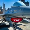 F-16 Fighting Falcon Onboard USS Intrepid