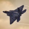F-22 Raptor In the Dust