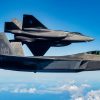 An F-35A Lightning II banks away from an F-22 Raptor Feb. 6, 2020, near the Hawaiian Islands. F-35 Airmen from Luke Air Force Base, Ariz., temporarily relocated to Joint Base Pearl Harbor-Hickam, Hawaii, to join other flying squadrons in exercise Pacific Raptor. Every training mission of the exercise was carried out by total-force teams from the Air Force’s Active, Reserve and Air National Guard components. (courtesy photo)